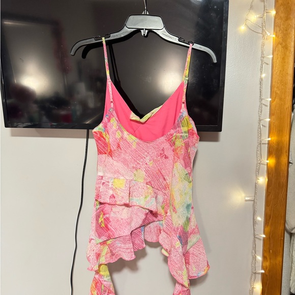 Pink Ruffle cami Top - Picture 2 of 2